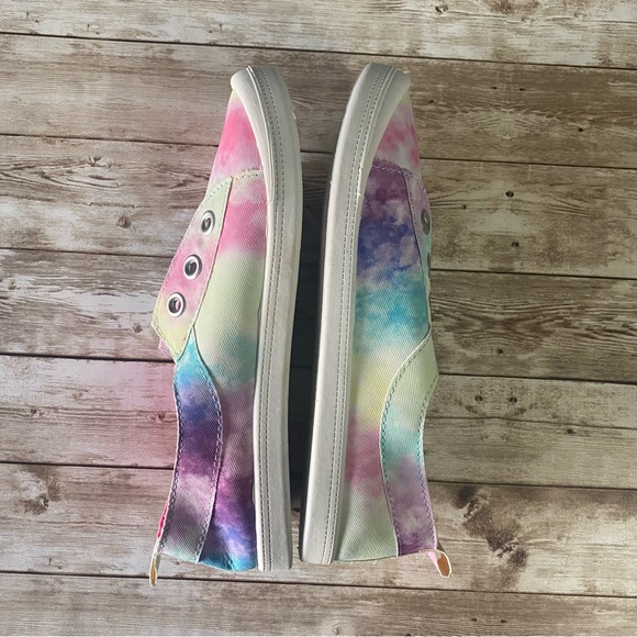 Sugar slip on laceless cute fun tie dye casual sneakers size 7. Sgr gemstone - Picture 15 of 15